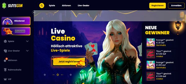 Slotsgem Casino Germany