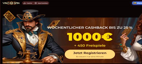 Vincispin Casino Germany